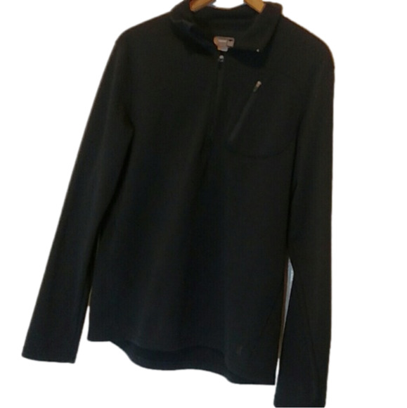 Alpine Design Quarter Zip Pullover Black - Picture 1 of 4